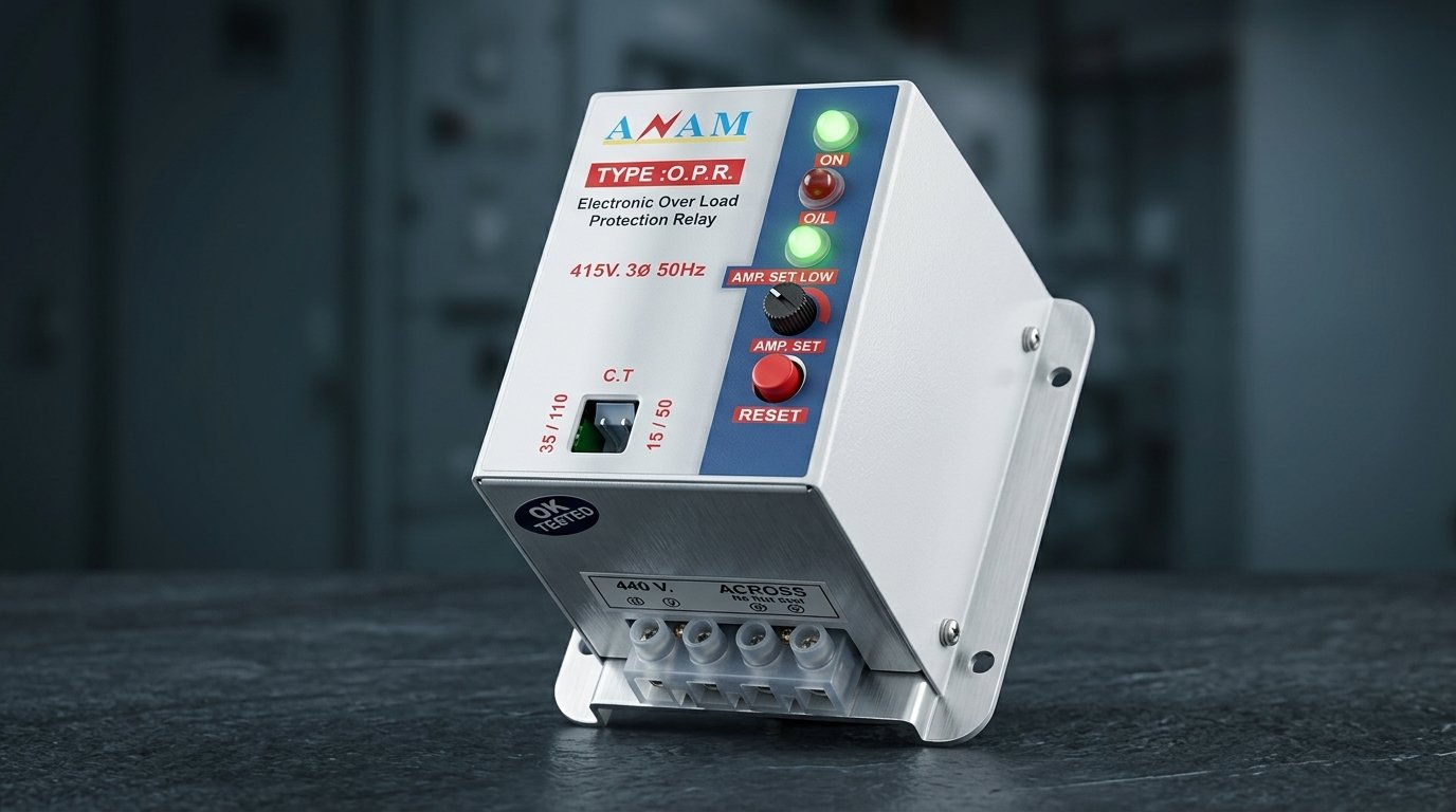 Electronic Overload Protection Relay (O.P.R.)