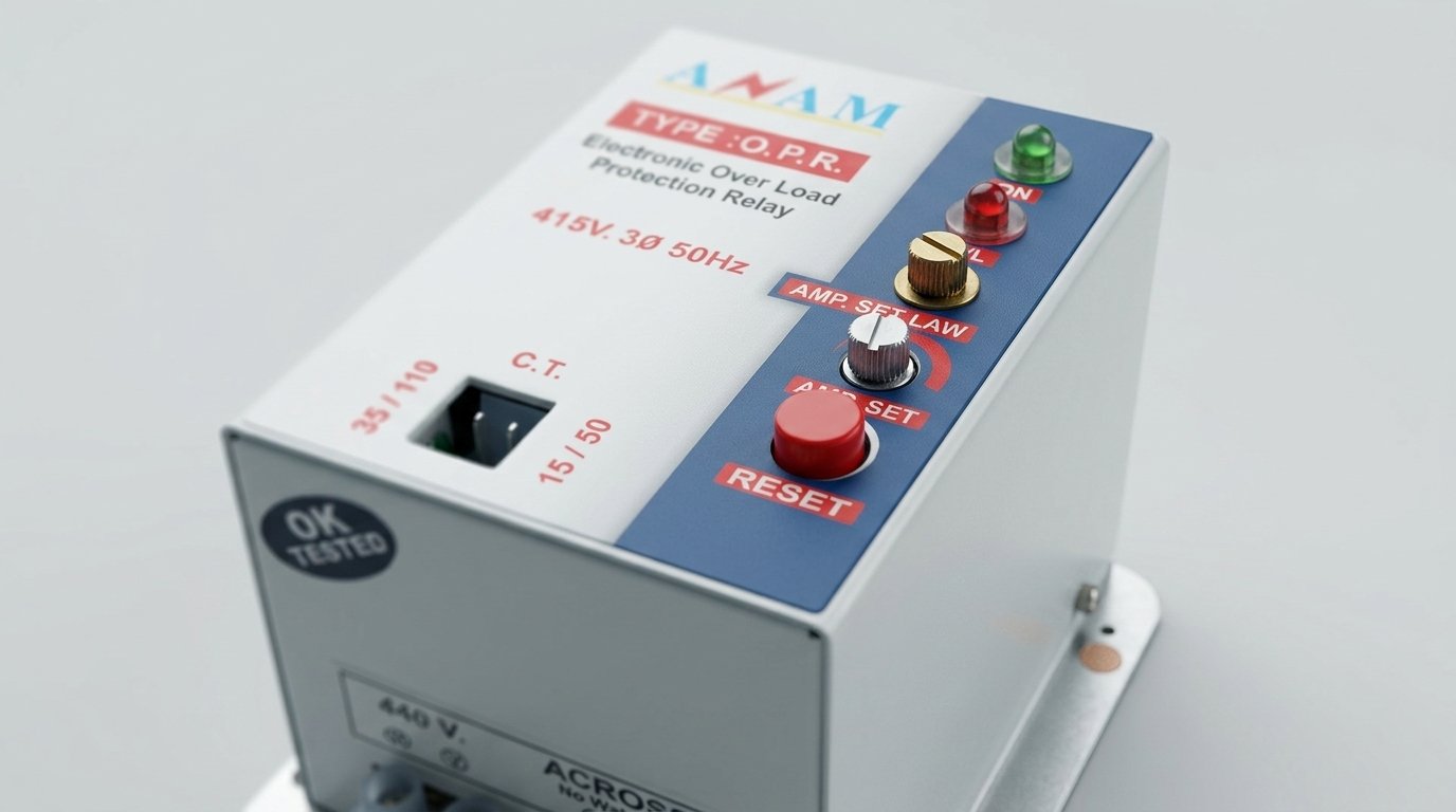 Electronic Overload Protection Relay (O.P.R.) — angle 2